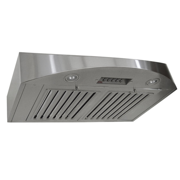 Kobe Range Hoods Brillia 30 Inches 400 Cubic Feet Per Minute CFM